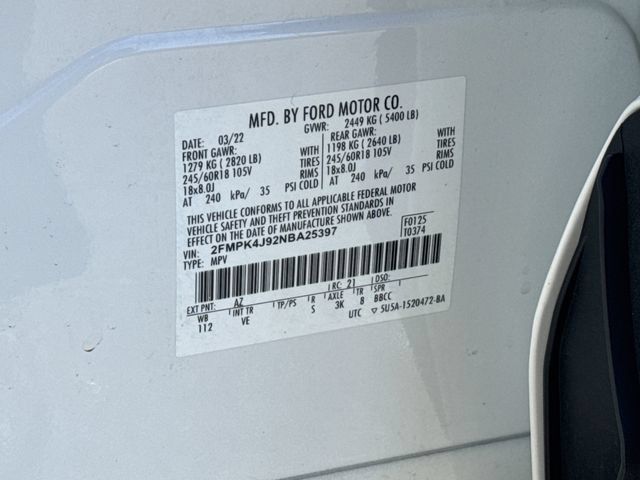 Used 2022 Ford Edge SEL w/ Convenience Package AWD/4WD image 34