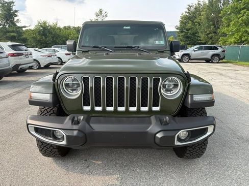 Used 2021 Jeep Wrangler Unlimited Sahara w/ LED Lighting Group AWD/4WD image 2