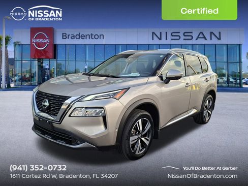 Certified 2022 Nissan Rogue SL w/ SL Premium Package image 1