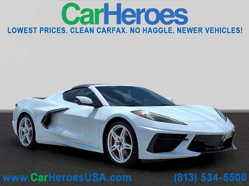 Used 2021 Chevrolet Corvette Stingray Preferred Cpe w/ 2LT RWD image 1