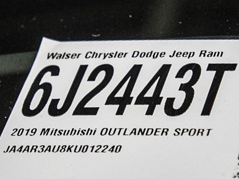 Used 2019 Mitsubishi Outlander Sport ES AWD/4WD image 28