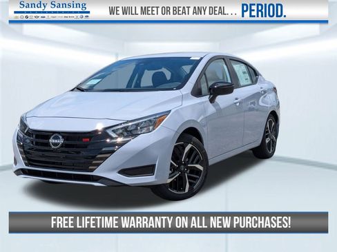 New 2025 Nissan Versa SR w/ Trunk Package image 1