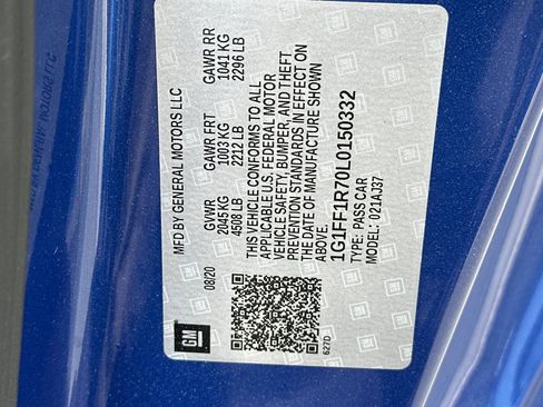 Used 2020 Chevrolet Camaro SS image 27