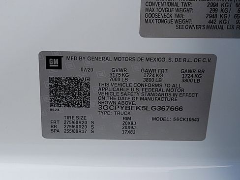 Used 2020 Chevrolet Silverado 1500 Custom w/ Custom Value Package image 15