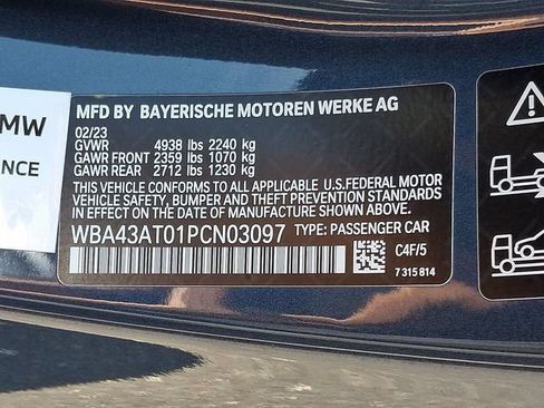 Used 2023 BMW 430i xDrive Convertible w/ Premium Package AWD/4WD image 25