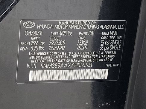 Used 2019 Hyundai Santa Fe Limited FWD image 33