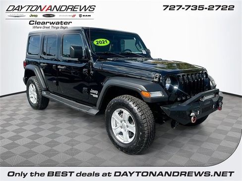 Certified 2021 Jeep Wrangler Unlimited Sport image 1
