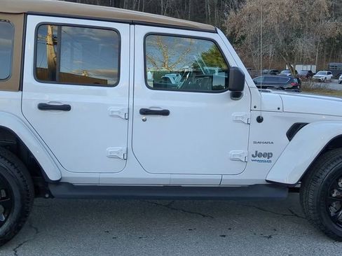 Used 2021 Jeep Wrangler Unlimited Sahara 4xe w/ Cold Weather Group image 7