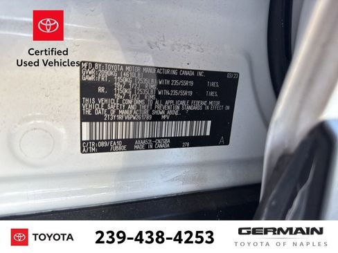 Used 2023 Toyota RAV4 Limited FWD image 23