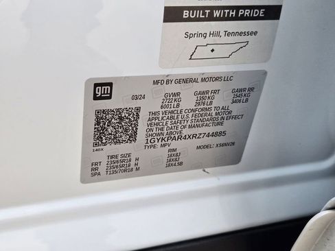 Certified 2024 Cadillac XT6 Luxury w/ LPO, Floor Liner Package image 33