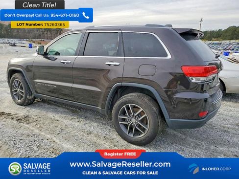 Used 2017 Jeep Grand Cherokee Limited w/ Luxury Group II image 3