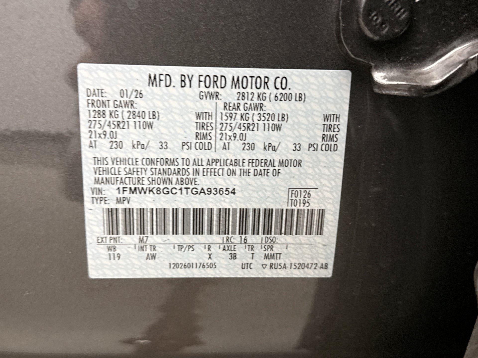 Used 2026 Ford Explorer ST w/ Sun And Sound Package AWD/4WD image 10