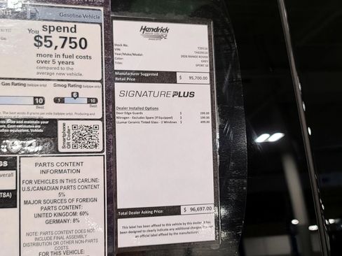 New 2026 Land Rover Range Rover Sport SE image 22