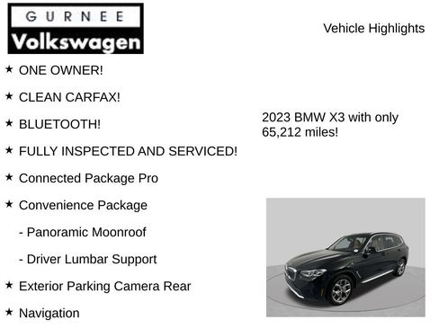 Used 2023 BMW X3 xDrive30i AWD/4WD image 8