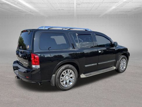Used 2015 Nissan Armada Platinum w/ 2nd Row Captain Seat Package AWD/4WD image 3