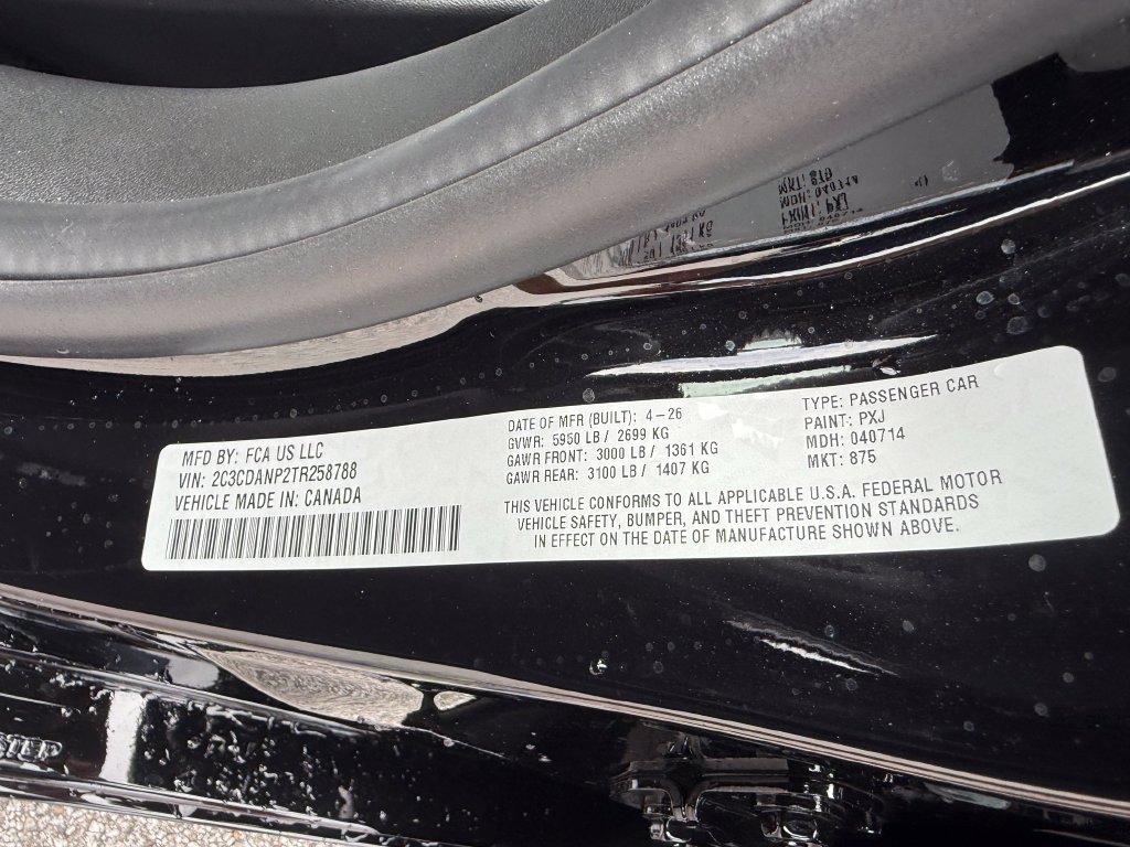 New 2026 Dodge Charger R/T w/ Driver Convenience Group AWD/4WD image 24