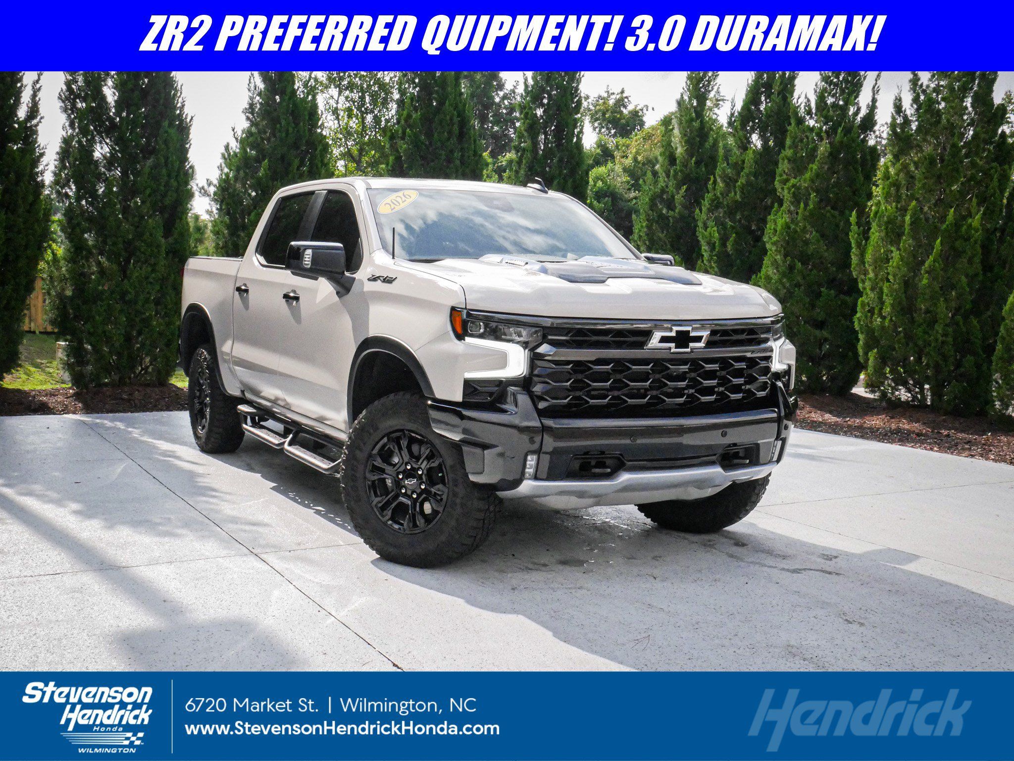 Used 2026 Chevrolet Silverado 1500 ZR2 w/ Dark Appearance Package AWD/4WD image 1