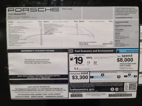 New 2026 Porsche Macan GTS image 37