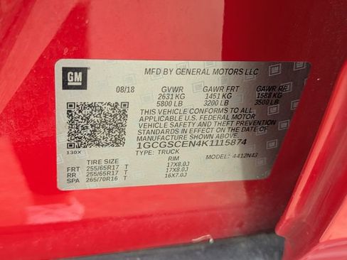 Certified 2019 Chevrolet Colorado LT w/ LT Convenience Package image 31