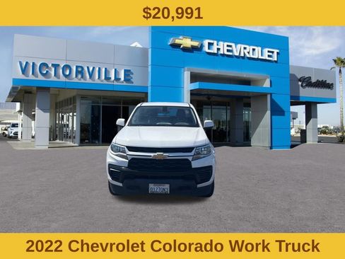 Used 2022 Chevrolet Colorado W/T w/ Custom Special Edition RWD image 2