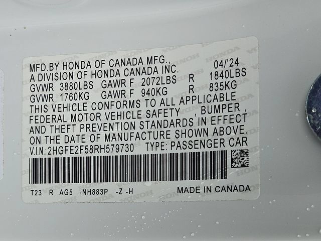 Used 2024 Honda Civic Sport image 27