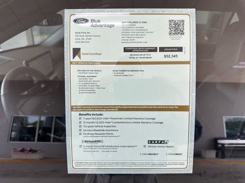 Certified 2025 Ford Explorer ST RWD image 5