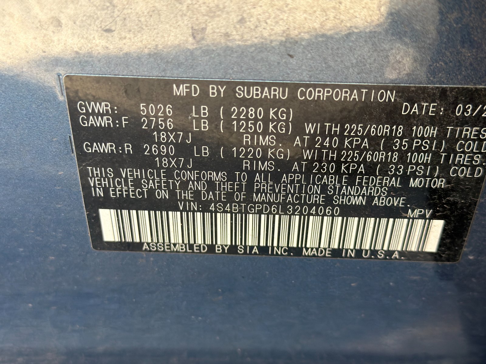 Used 2020 Subaru Outback Touring XT AWD/4WD image 26