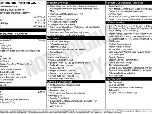 Used 2025 Buick Envista Preferred image 6