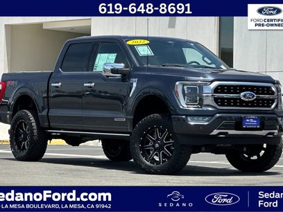Certified 2022 Ford F150 Platinum w/ Equipment Group 701A High