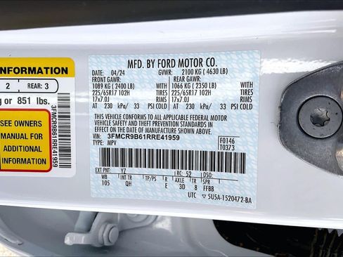 Used 2024 Ford Bronco Sport Big Bend w/ Convenience Package image 34