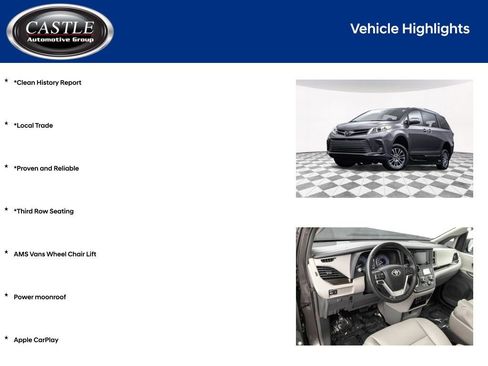 Used 2019 Toyota Sienna XLE image 3