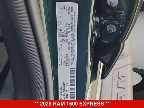 New 2026 RAM 1500 Express AWD/4WD image 34