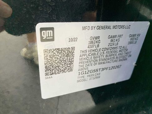 Certified 2023 Chevrolet Malibu RS w/ Driver Confidence Package FWD image 31