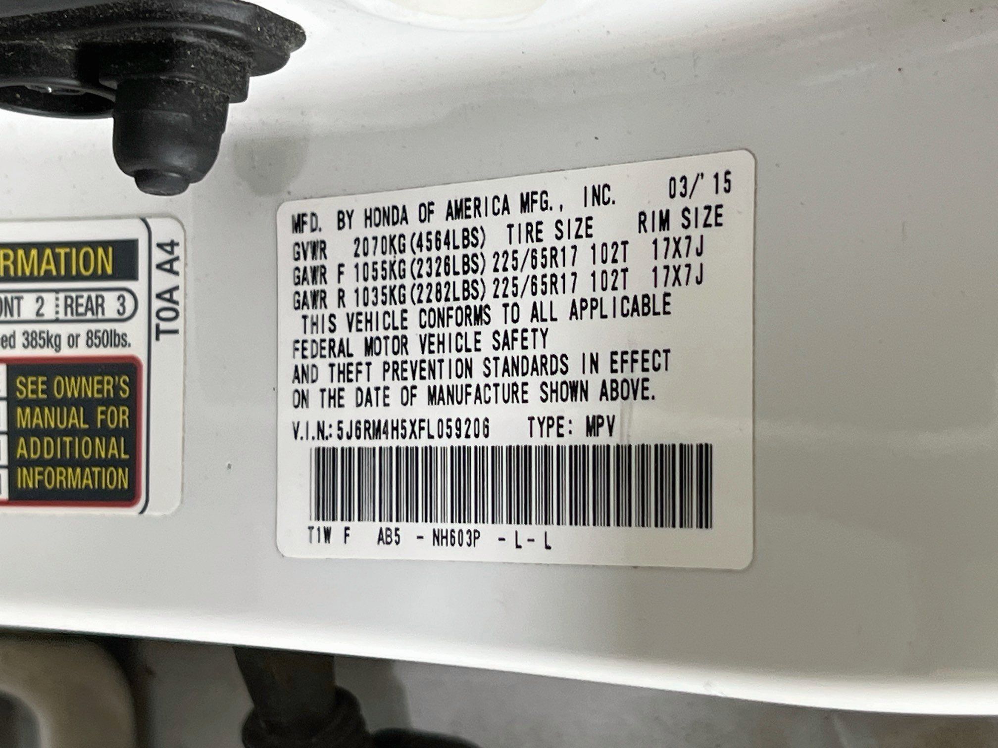 Used 2015 Honda CR-V EX image 30