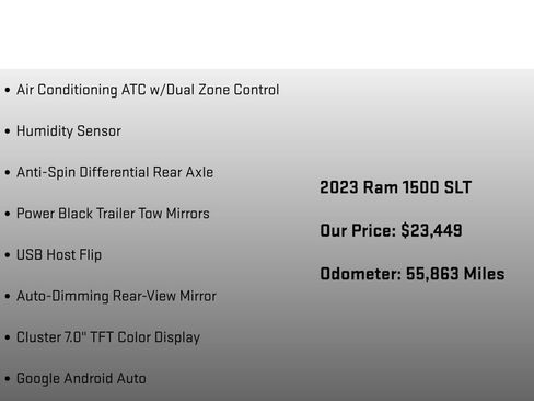 Used 2023 RAM 1500 Classic SLT w/ Trailer & Traction Group image 36