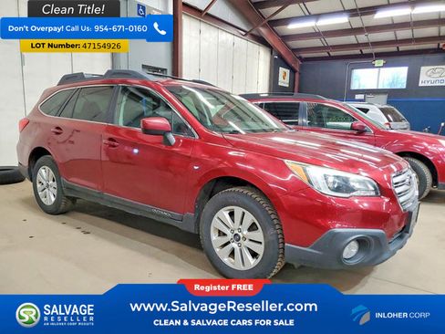Used 2015 Subaru Outback 2.5i Premium AWD/4WD image 5