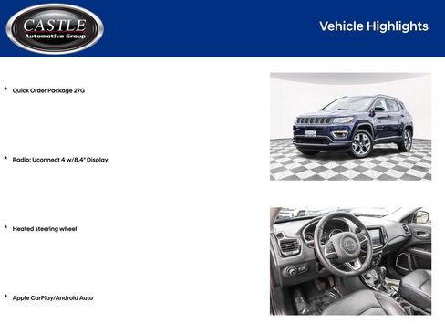 Used 2018 Jeep Compass Limited image 4