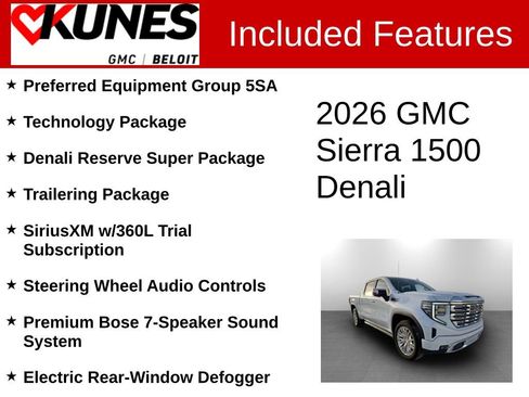 New 2026 GMC Sierra 1500 Denali image 2