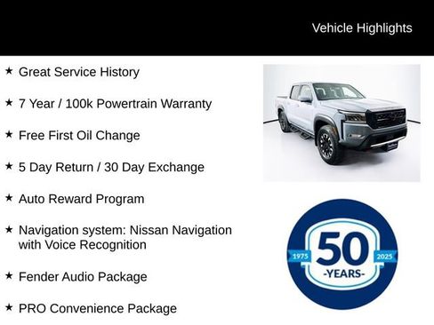 Certified 2023 Nissan Frontier PRO-4X w/ Pro Convenience Package image 7