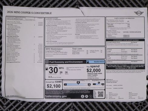 New 2026 MINI Cooper S image 17