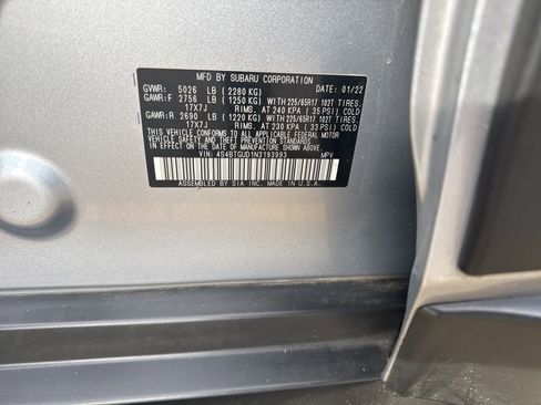 Used 2022 Subaru Outback Wilderness w/ Wilderness Package image 15