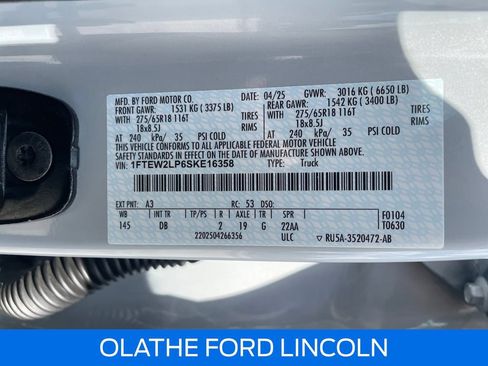 Used 2025 Ford F150 STX AWD/4WD image 20