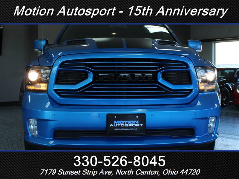 Used 2018 RAM 1500 Sport w/ Hydro Blue Sport Package AWD/4WD image 33