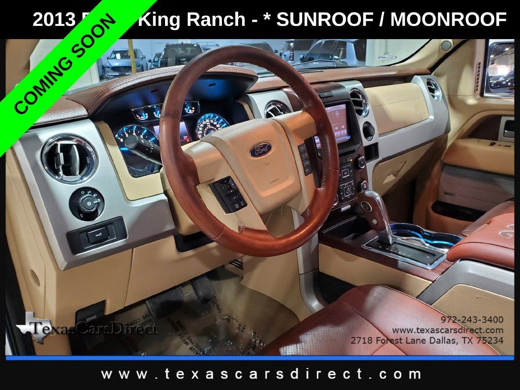 Used 2013 Ford F150 King Ranch w/ King Ranch Luxury Pkg AWD/4WD image 7