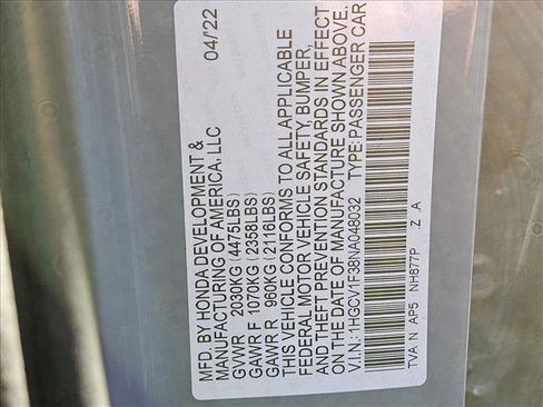 Used 2022 Honda Accord Sport image 22