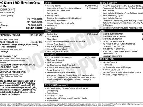 Certified 2024 GMC Sierra 1500 Elevation w/ Elevation Premium Package AWD/4WD image 11