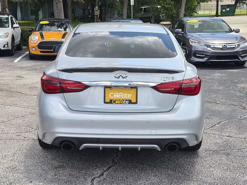Used 2018 INFINITI Q50 Red Sport 400 w/ Proactive Package RWD image 6