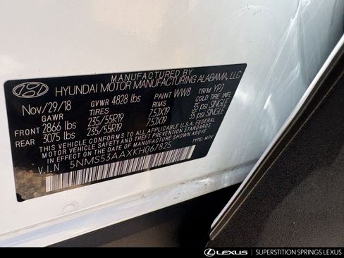 Used 2019 Hyundai Santa Fe FWD image 13