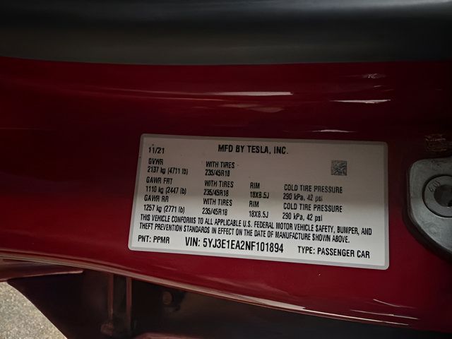 Used 2022 Tesla Model 3 RWD image 21