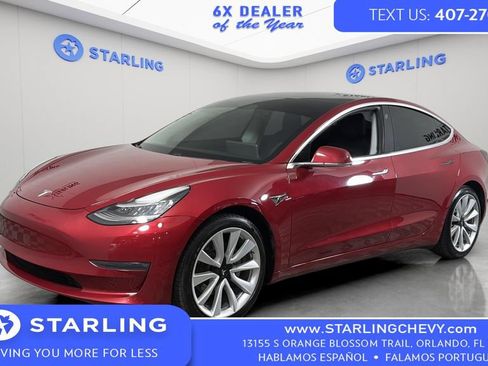 Used 2020 Tesla Model 3 Long Range AWD/4WD image 1
